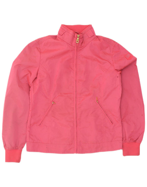Playlife Damen Bomberjacke UK 16 Large Rosa Polyamid