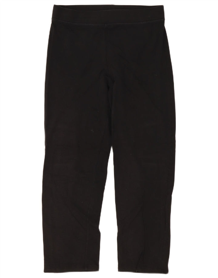 Marks & Spencer Damen Leggings UK 14 Große schwarze Baumwolle