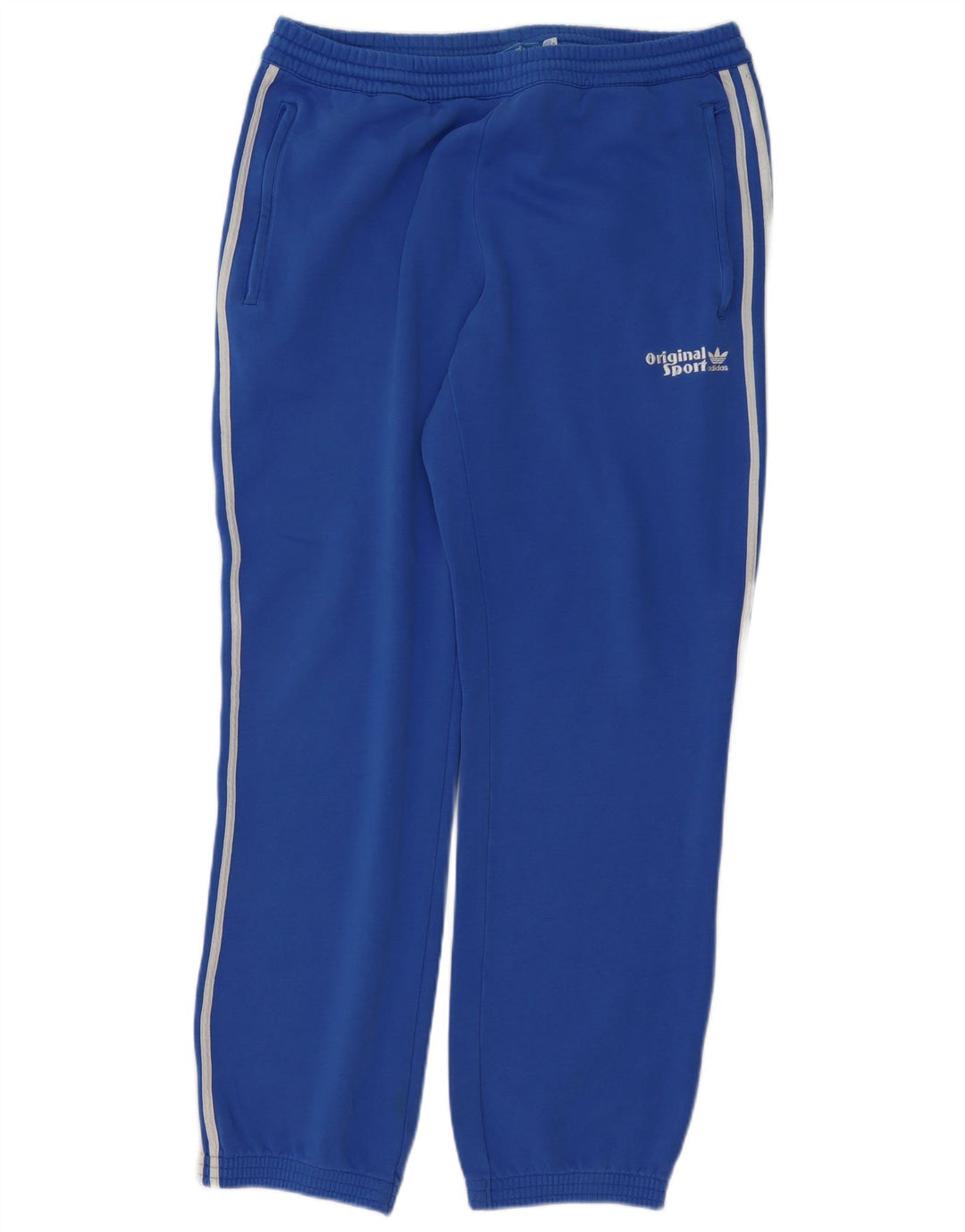 Adidas Herren Trainingshose Jogger mittelblaue Baumwolle
