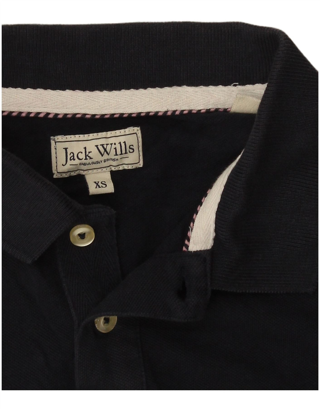 Jack Wills Herren Poloshirt XS Marineblau