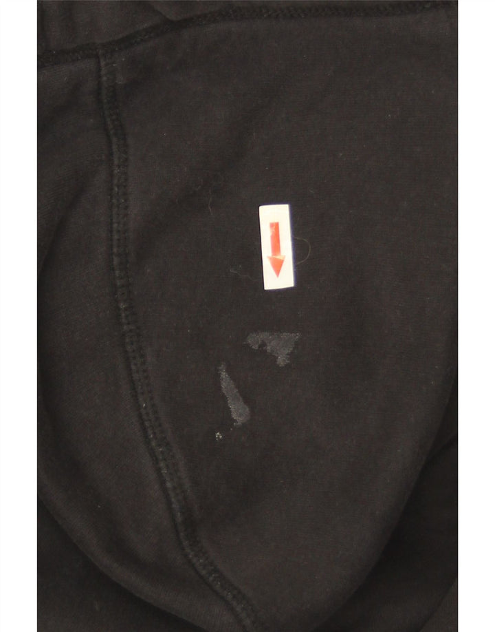 Superdry Herren-Kapuzenpullover mit Reißverschluss, mittelschwarz, Baumwolle