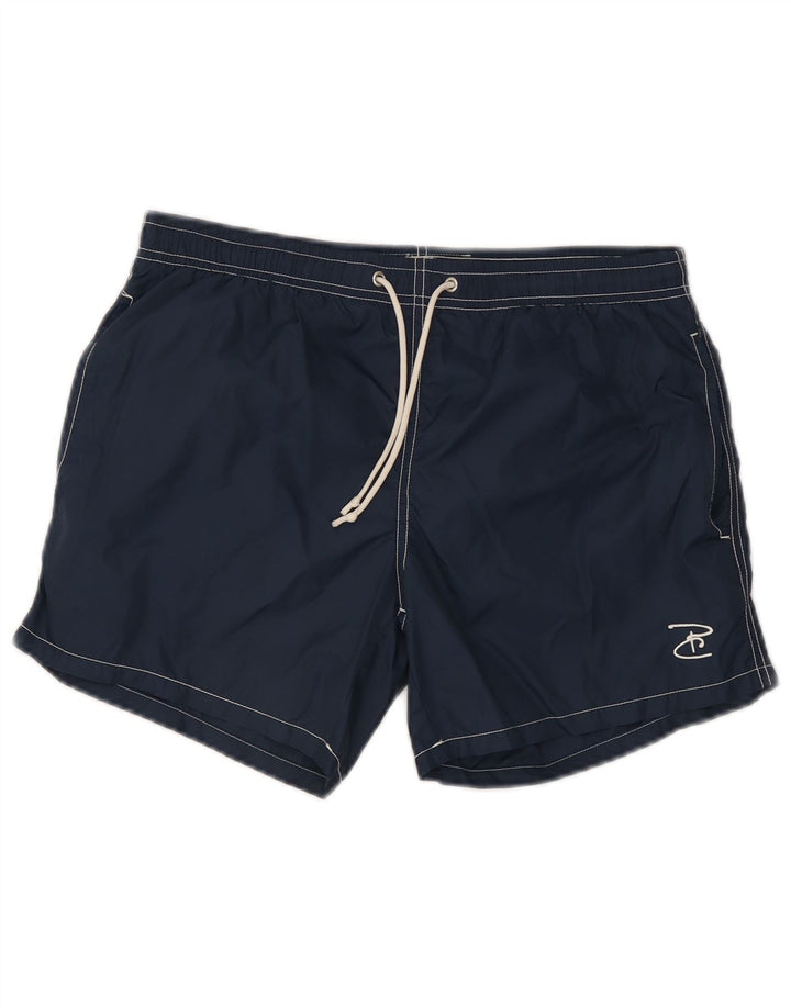 Pierre Cardin Herren-Badeshorts, klein, marineblau, Polyester