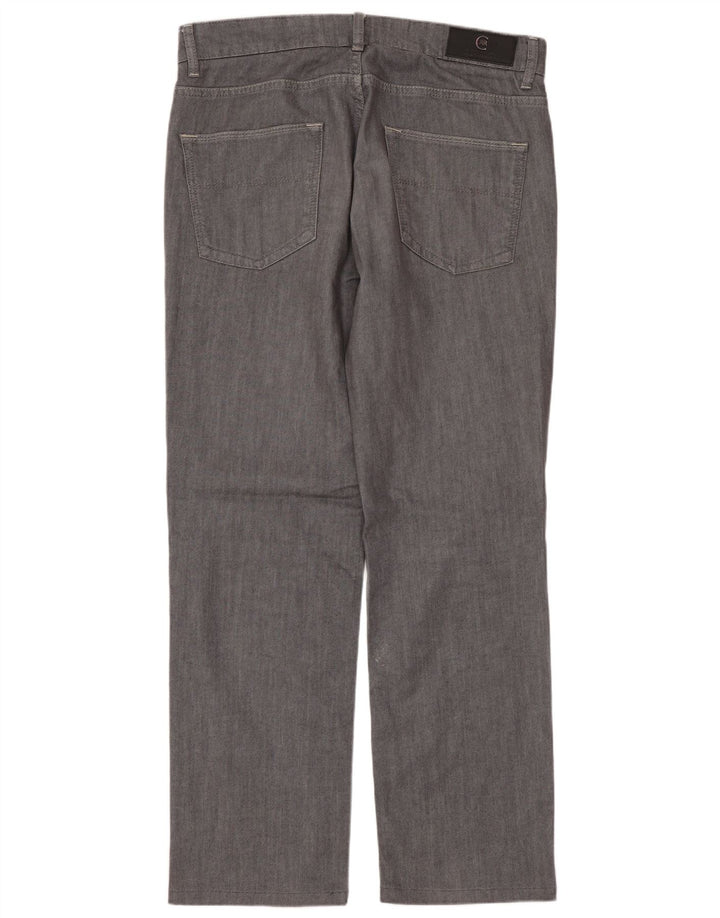 Cerruti 1881 Herren Straight Jeans W33 L29 Grau