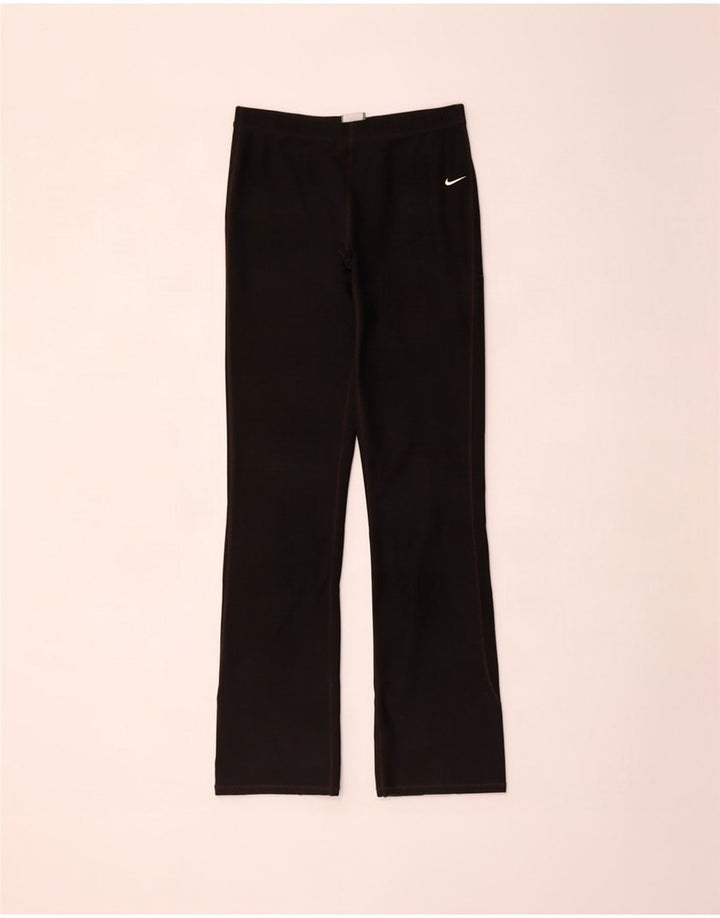 Nike Damen-Trainingshose UK 10/12 Mittelschwarzes Polyester
