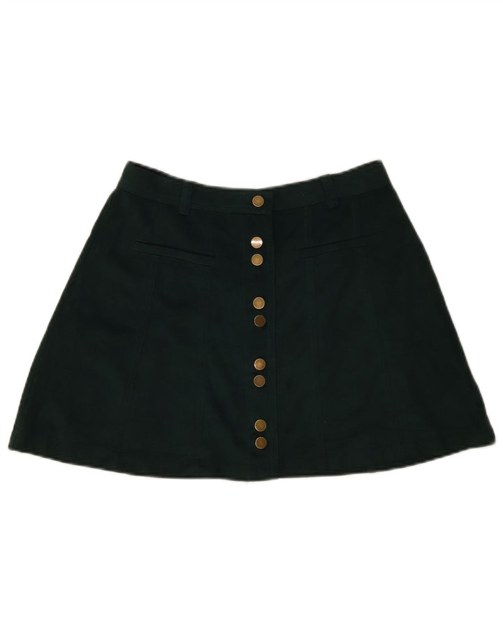 Zara Damen Trafaluc Minirock Small W26 Grün