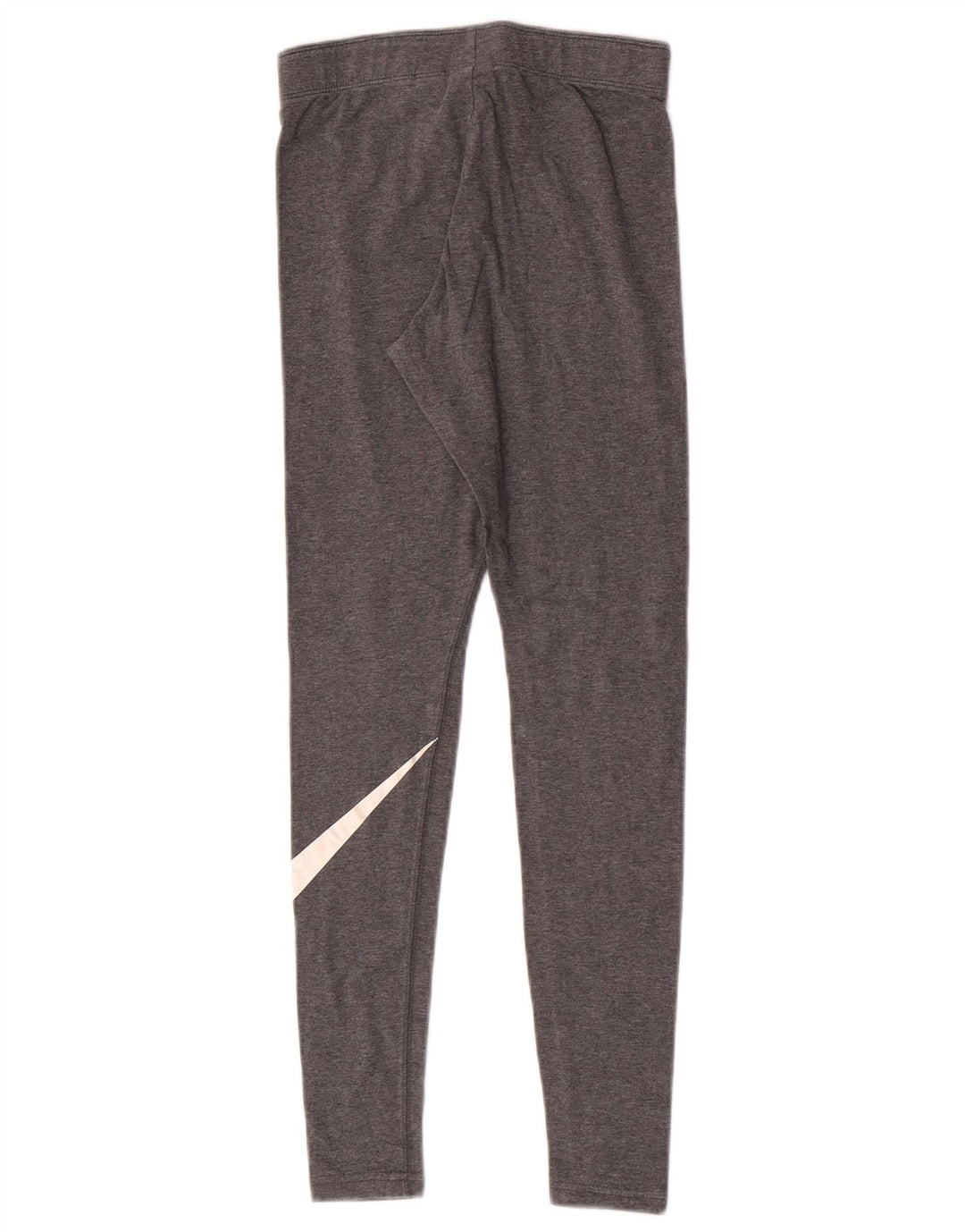 Nike Womens Graphic Leggings UK 4 XS Graue Baumwolle