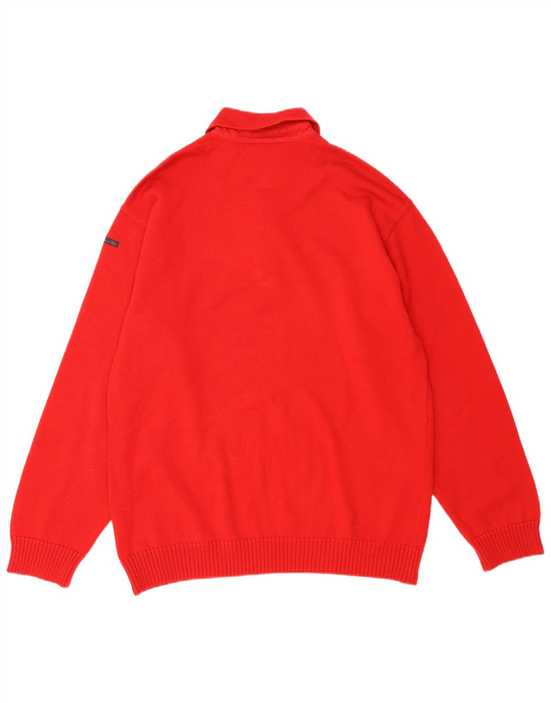Sea & Sky Herren-Pullover mit Rollkragen, XL, rote Wolle