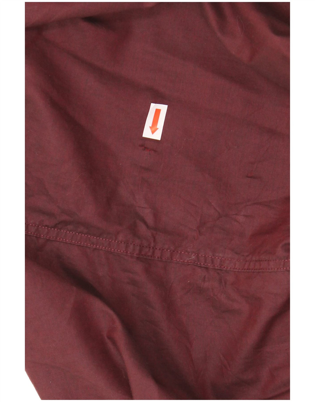 CALVIN KLEIN Herren-Hemd mit normaler Passform, Größe 18 2XL, kastanienbraune Baumwolle