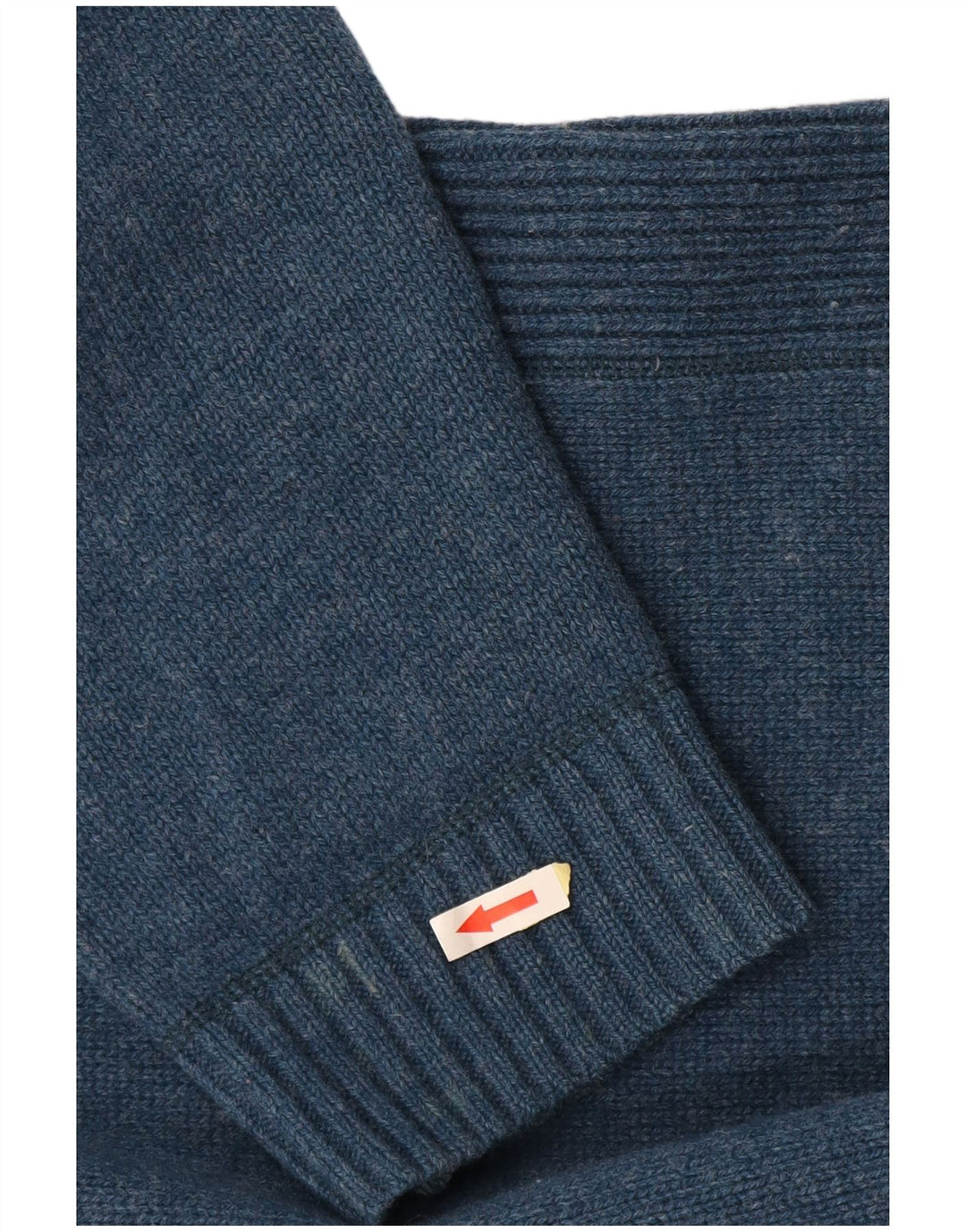 LEVI'S Herren-Pullover mit V-Ausschnitt, XL, blaue Wolle