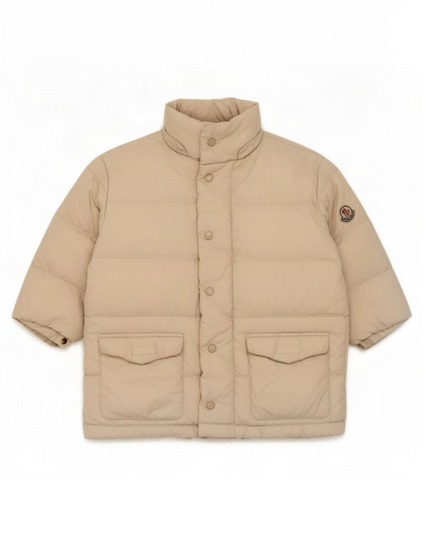 Moncler Baby Mädchen Wattierte Jacke 18-24 Monate Beige Nylon
