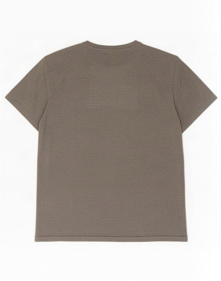 American Eagle Herren-T-Shirt mit Grafik, 2XL, graue Baumwolle