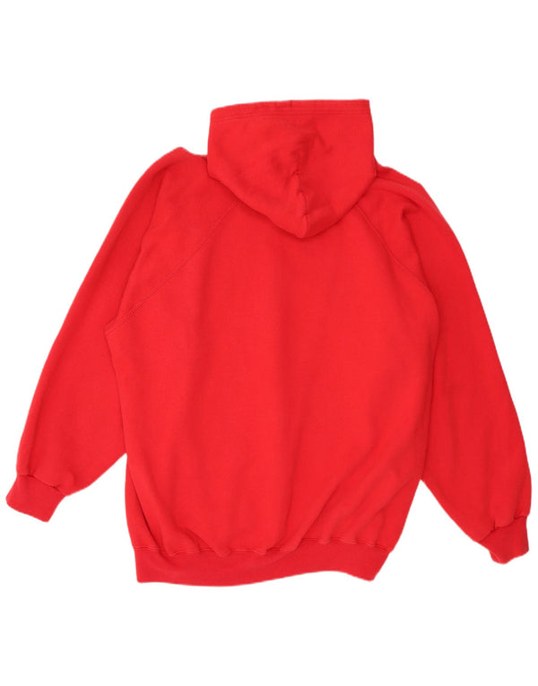 Champion Herren-Kapuzenpullover mit Grafik, 2XL, rote Baumwolle