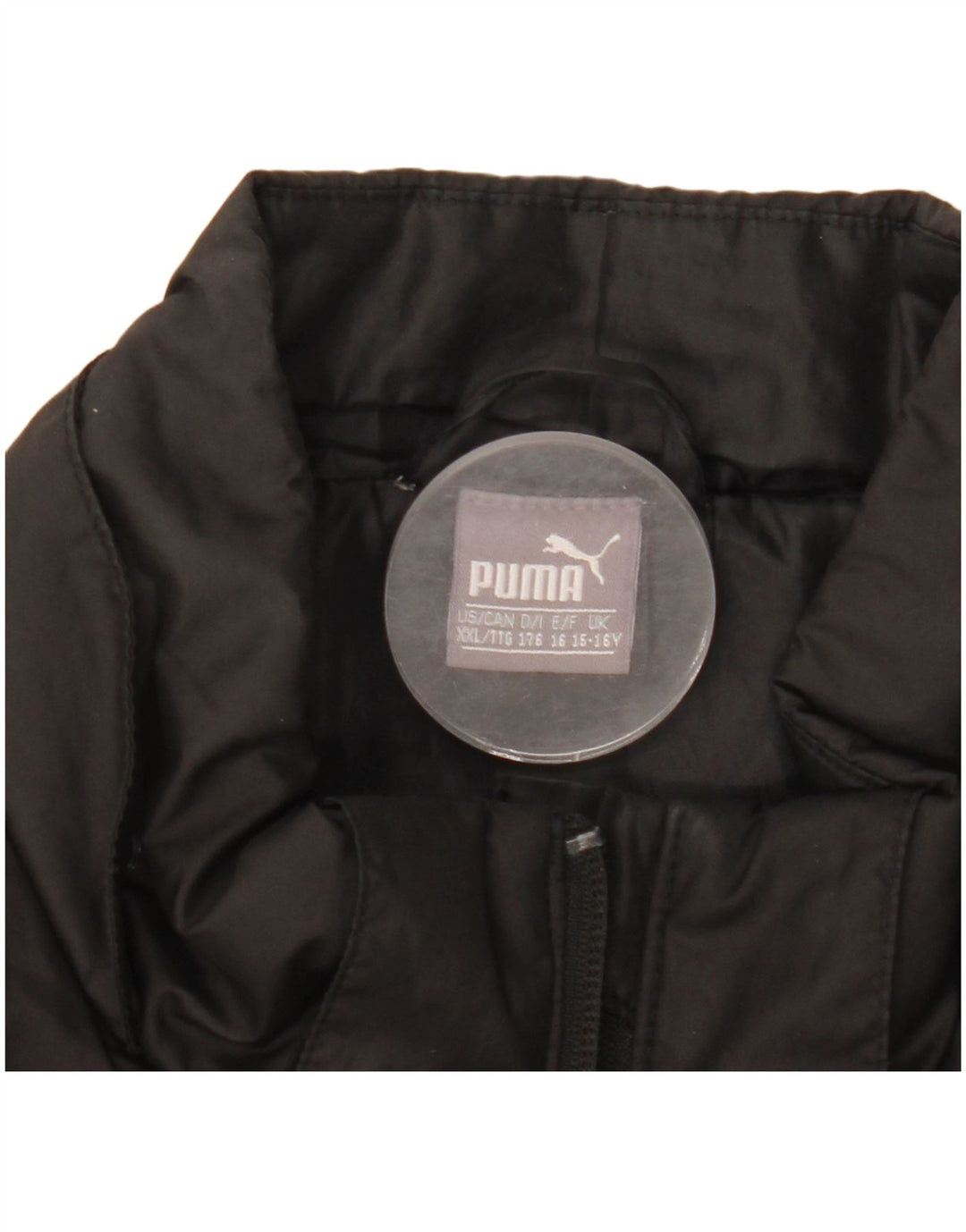 Puma Jungen Wattierte Jacke 15-16 Jahre 2XL Schwarz