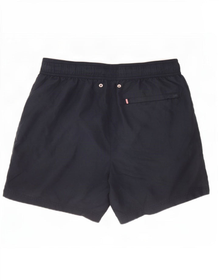 Jack Wills Herren-Badeshorts aus mittelblauem Polyester in Marineblau