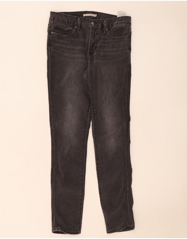 Levi's Damen 311 Shaping Skinny Jeans W29 L32 Schwarze Baumwolle