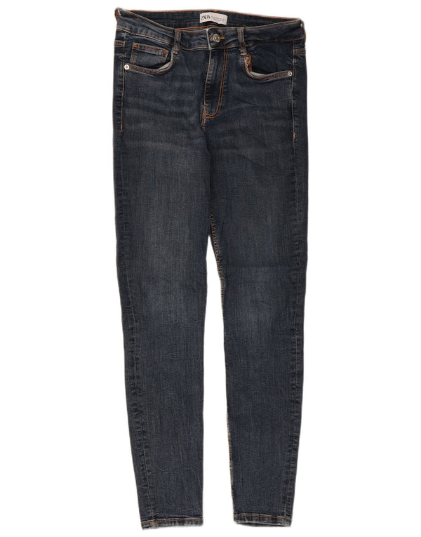Zara Damen Skinny Jeans EU 38 Small W28 L27 Blau