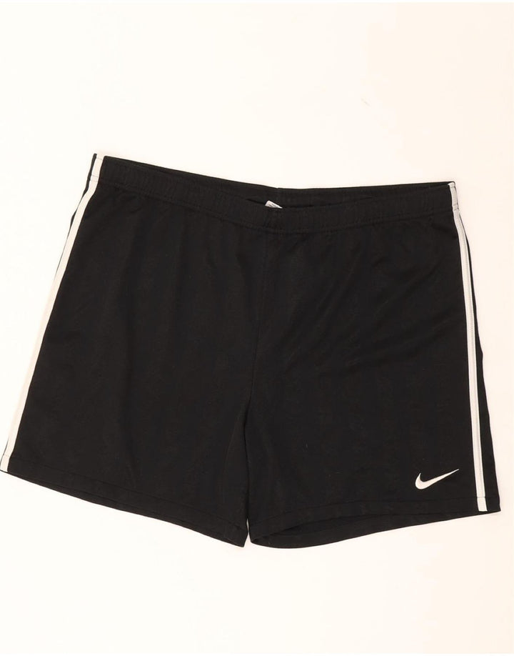 NIKE Mens Sport Shorts Large Black Polyester