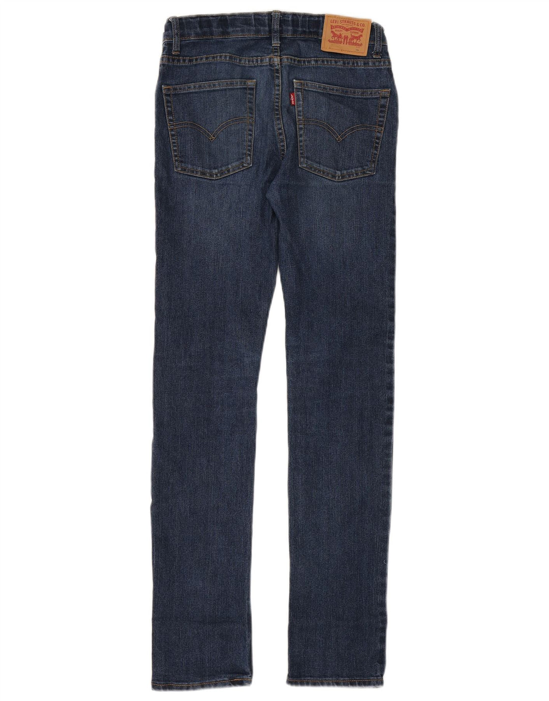 LEVI'S Mädchen 510 Skinny Jeans 15–16 Jahre W29 L30 Marineblaue Baumwolle