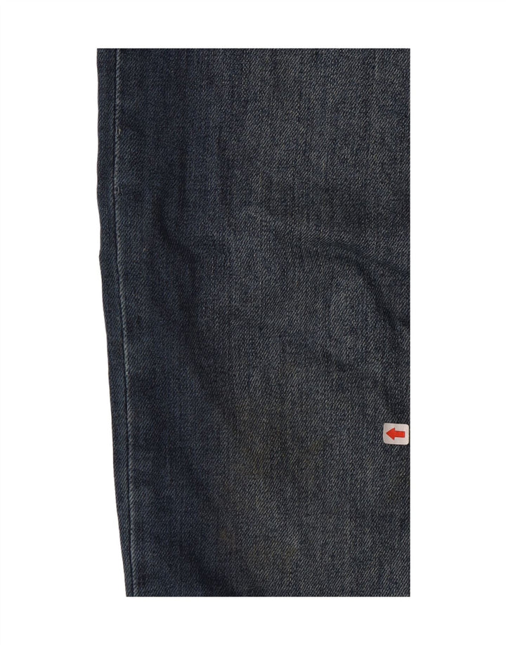 Zara Herren Straight Jeans EU 38 Small W30 L32 Blaue Baumwolle