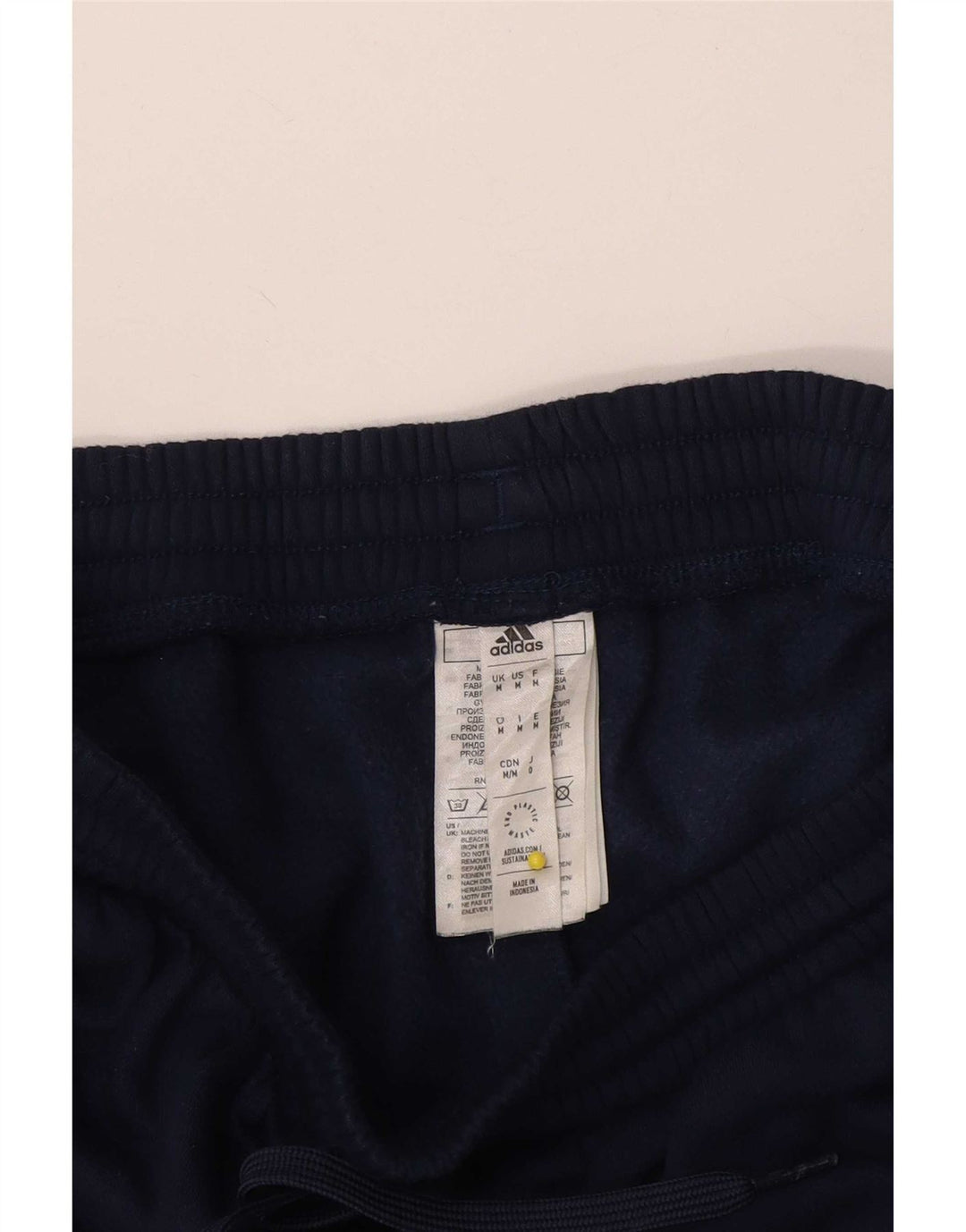 Adidas Herren-Trainingshose, Jogginghose, mittelblau, Baumwolle