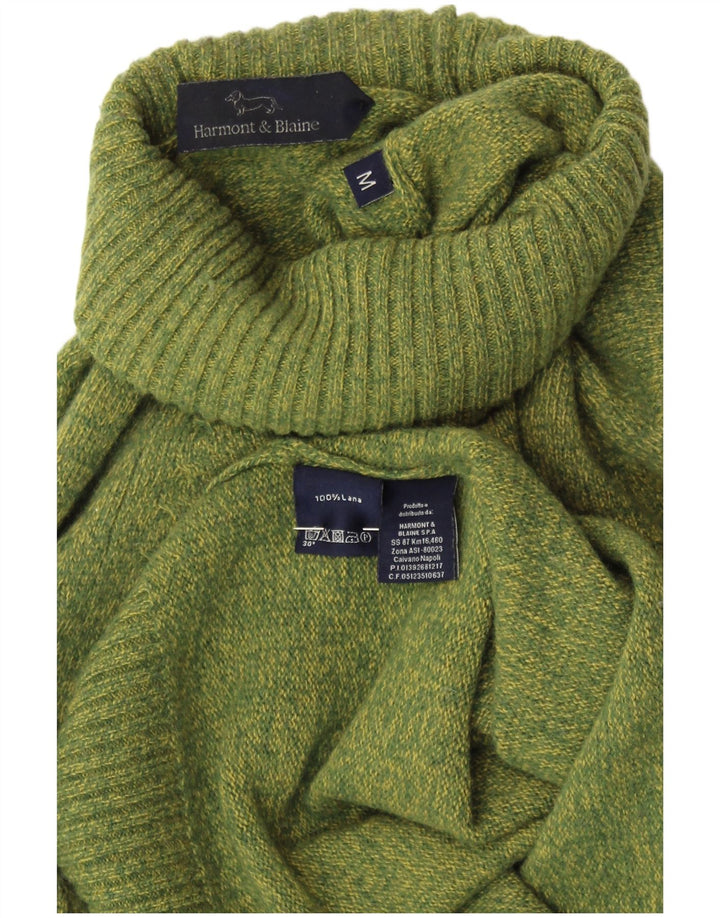 HARMONT & BLAINE Rollkragenpullover für Damen, Gr. 14, Mittelgrün