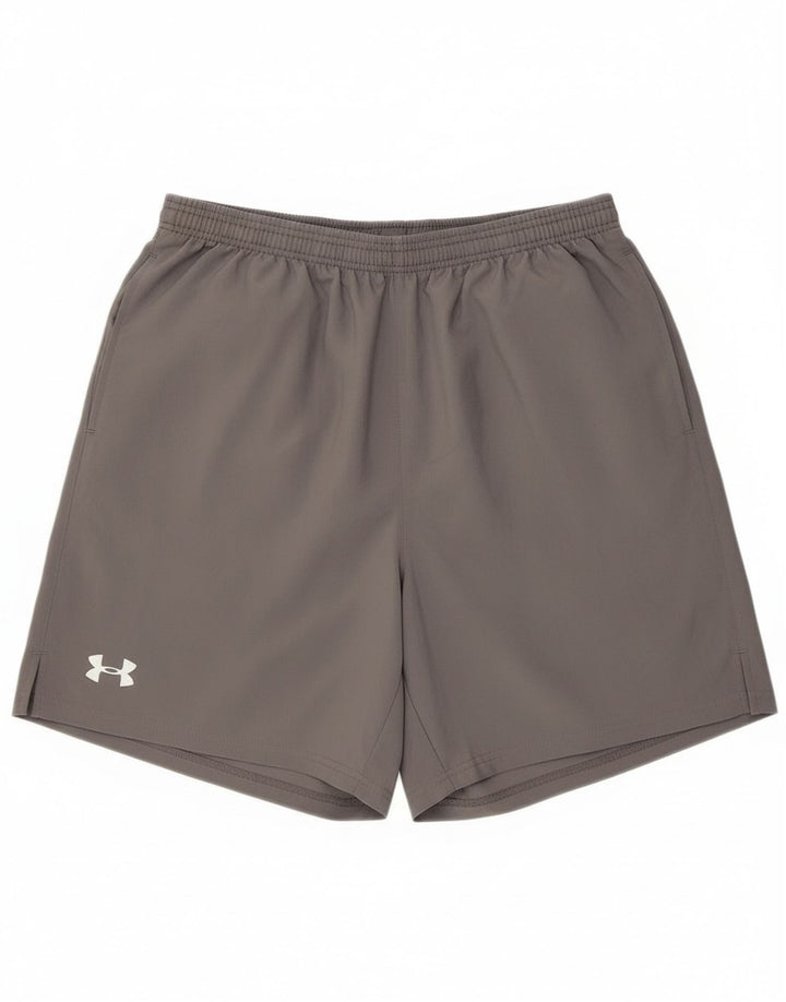 Nike Herren-Sportshorts, großes graues Polyester