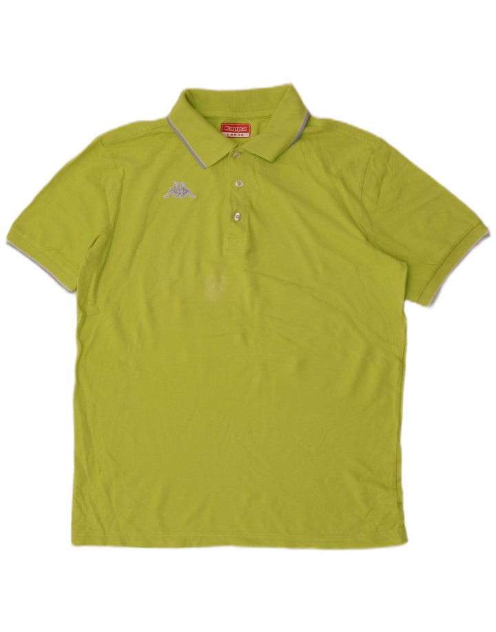 Kappa Herren Poloshirt Large Grün