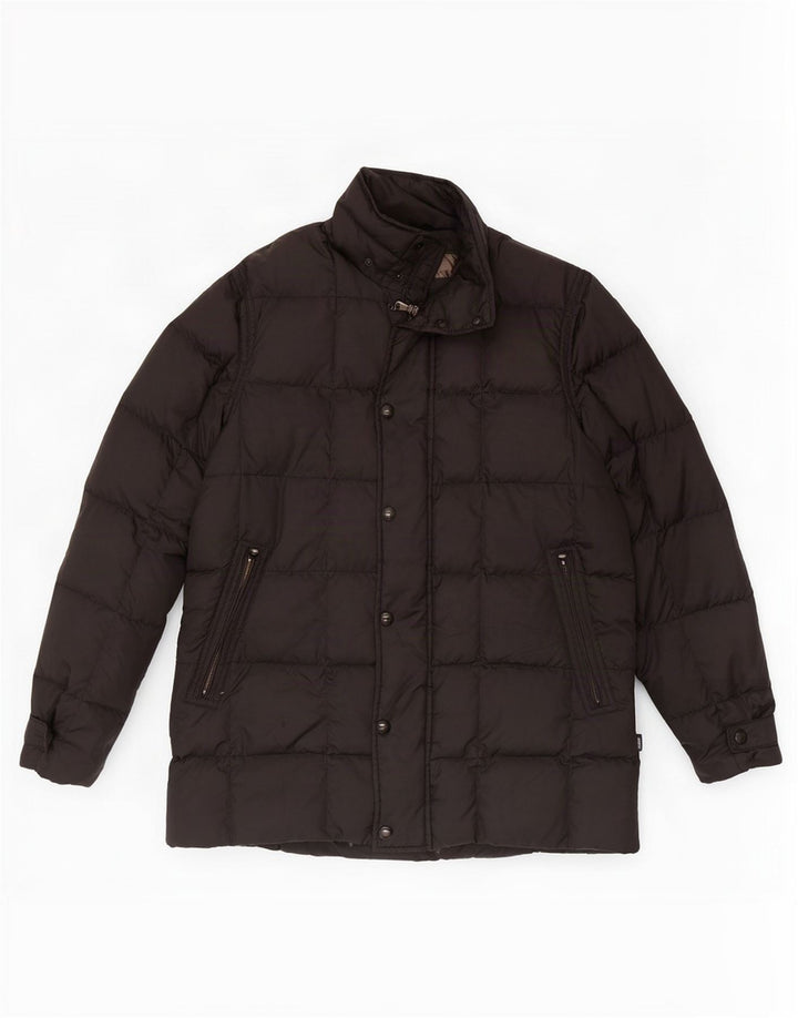 Marina Yachting Herren Wattierte Jacke IT 48 Mittelschwarzes Polyester
