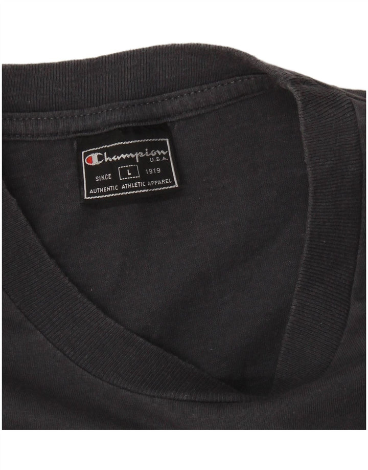 CHAMPION Herren T-Shirt Top Large Grau