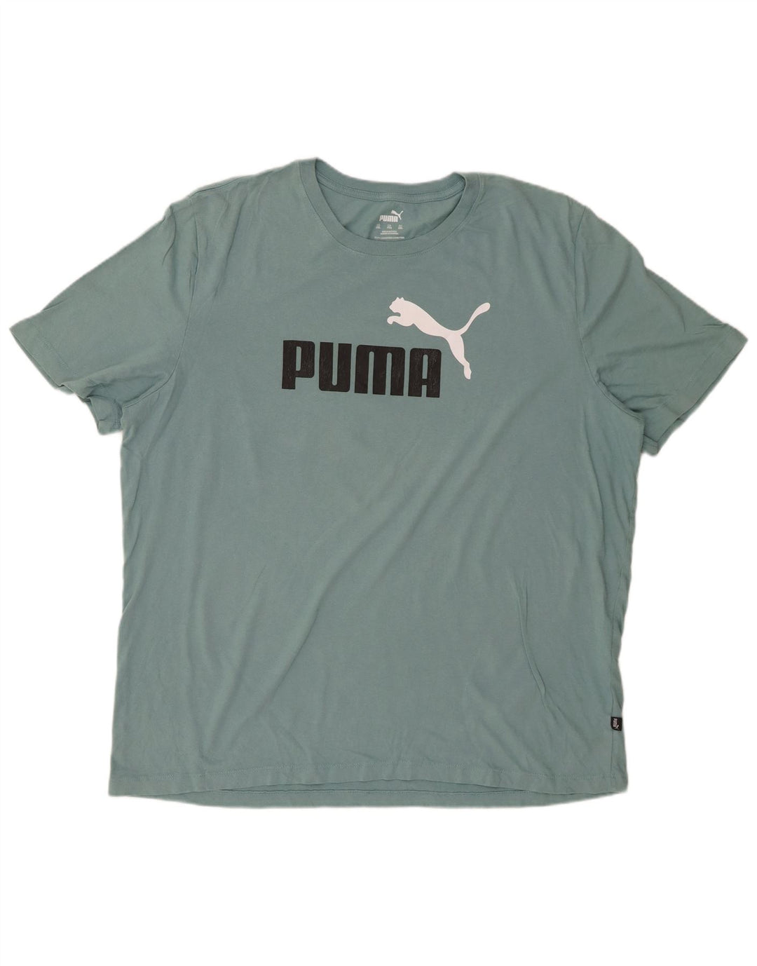 PUMA Herren Grafik T-Shirt Top 2XL Blau