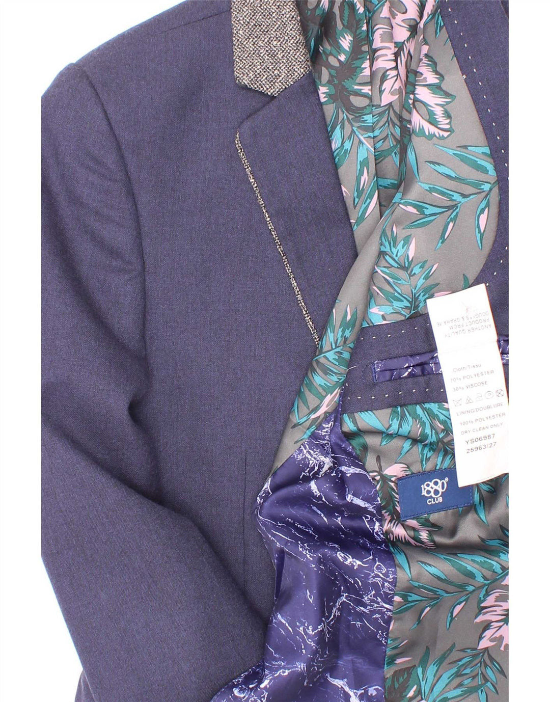 JP 1880 Jungen-Blazer mit 2 Knöpfen, 4–5 Jahre, marineblaues Polyester