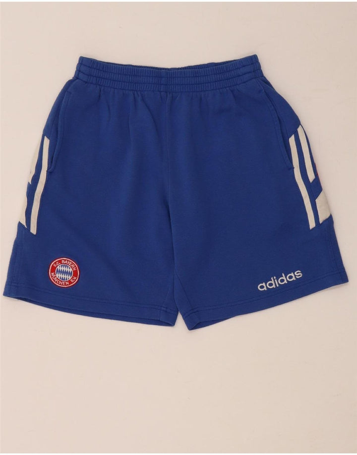 ADIDAS Jungen FC Bayern München Sportshorts 15–16 Jahre Blauer Farbblock
