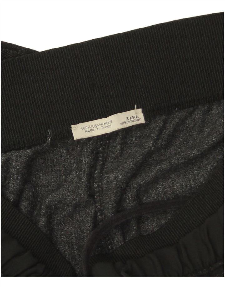 Zara Damen-Trainingshose, Jogginghose, Größe 44, mittelschwarz gefleckt
