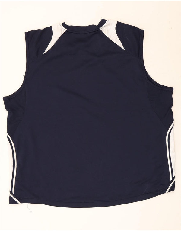 Starter-Weste für Herren, XL, Marineblau, Farbblock-Polyester