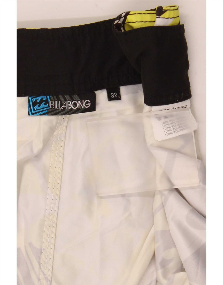 Billabong Herren-Badeshorts mit Grafik, mittelgelbes Farbblock-Polyester