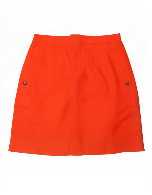 Vintage Womens Mini Skirt Medium W28 Red