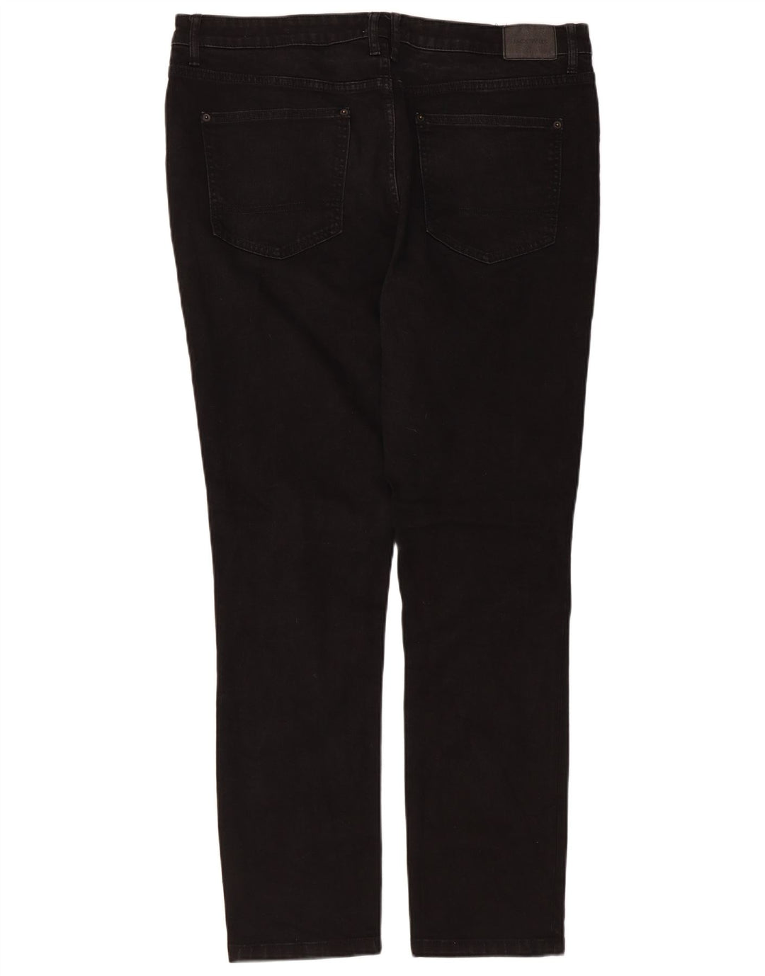 Jack Wills Slim-Jeans für Herren, W36, L30, schwarze Baumwolle