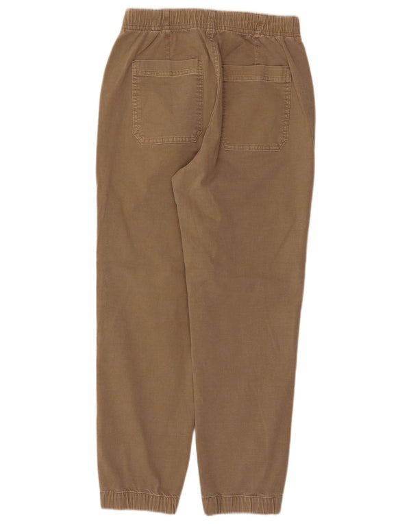 Marks & Spencer Damen Joggers Hose UK 10 Small W28 L26 Beige Baumwolle