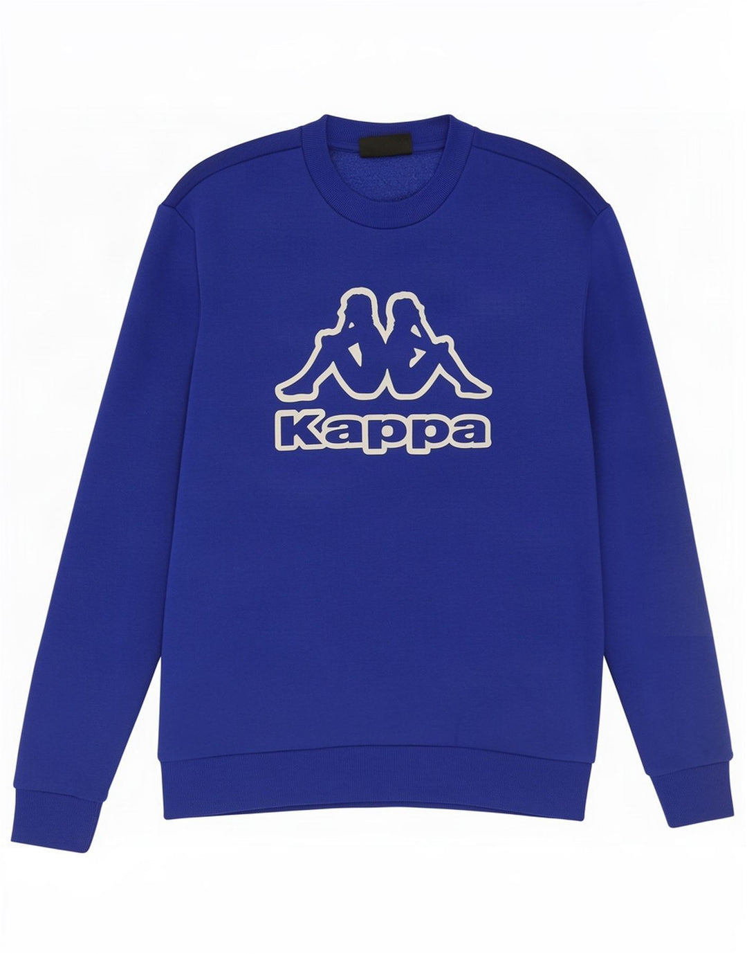 Kappa Herren Grafik-Sweatshirt-Pullover, groß, aus blauer Baumwolle