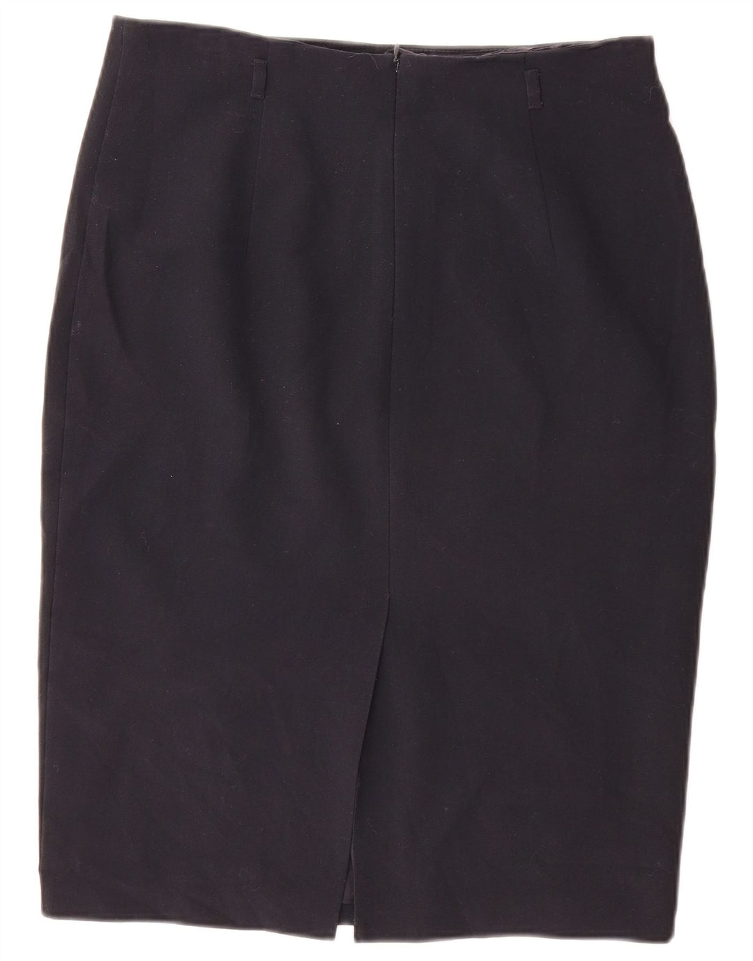 Marks & Spencer Damen Bleistiftrock UK 14 Large W32 Marineblau Polyester
