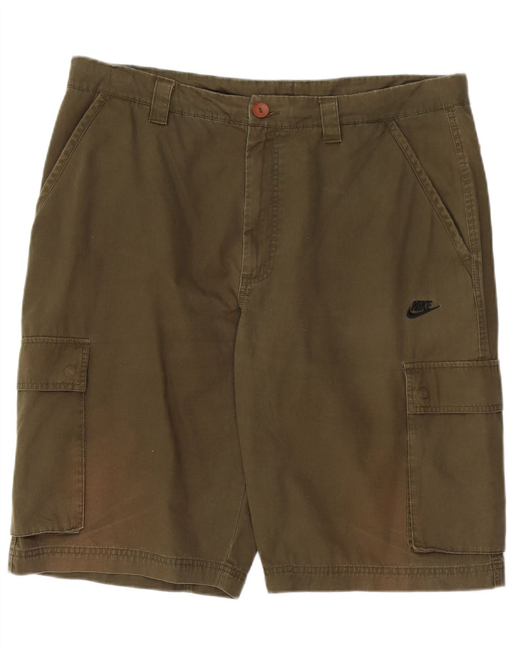 Nike Herren Cargo Shorts XL W38 Khaki Baumwolle