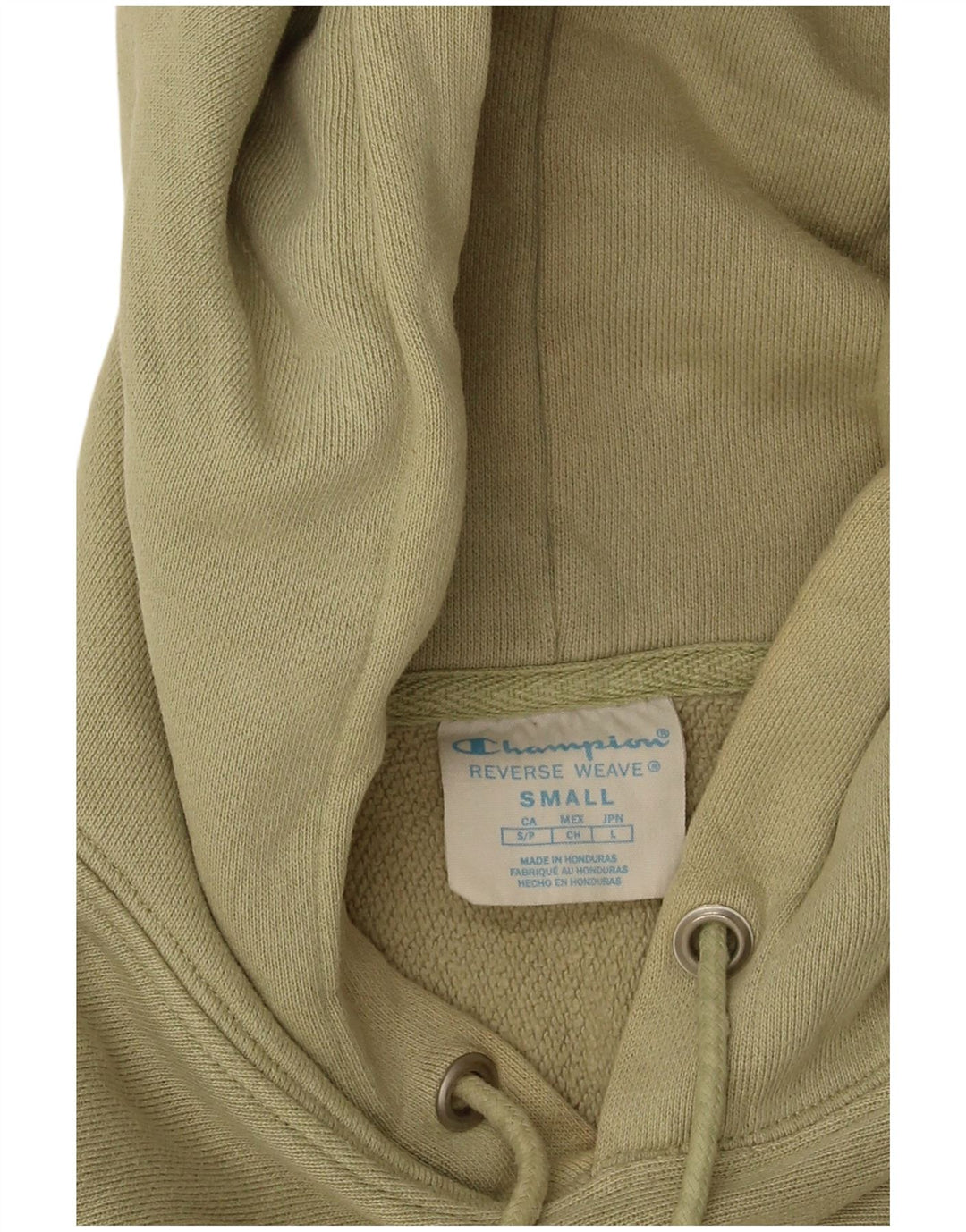 Champion Herren-Kapuzenpullover, Größe S, grüne Baumwolle
