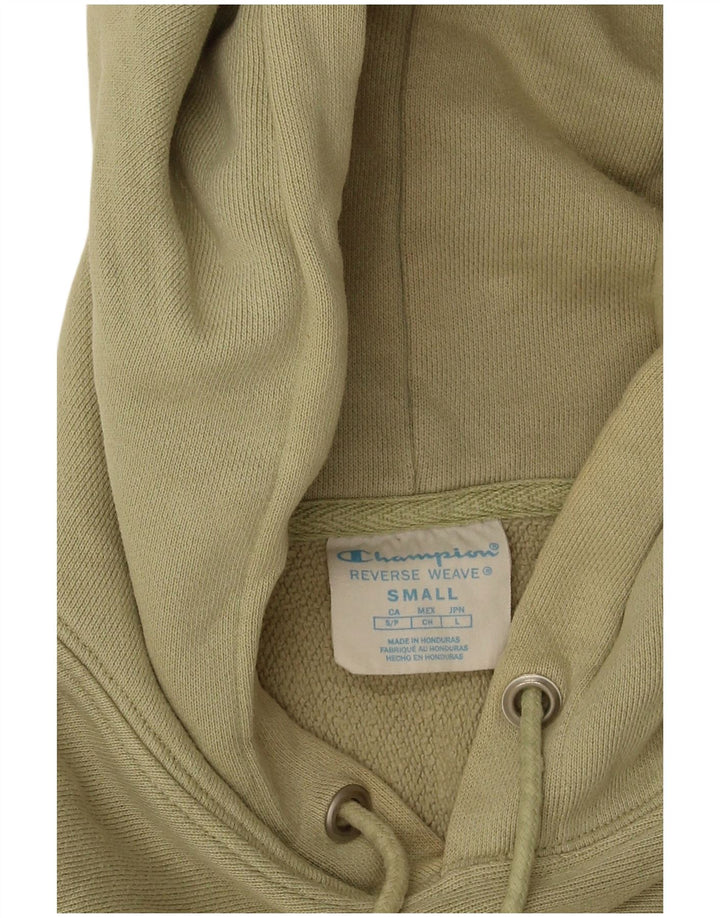 Champion Herren-Kapuzenpullover, Größe S, grüne Baumwolle