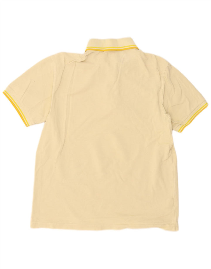 Fred Perry Herren-Poloshirt aus mittelgelber Baumwolle