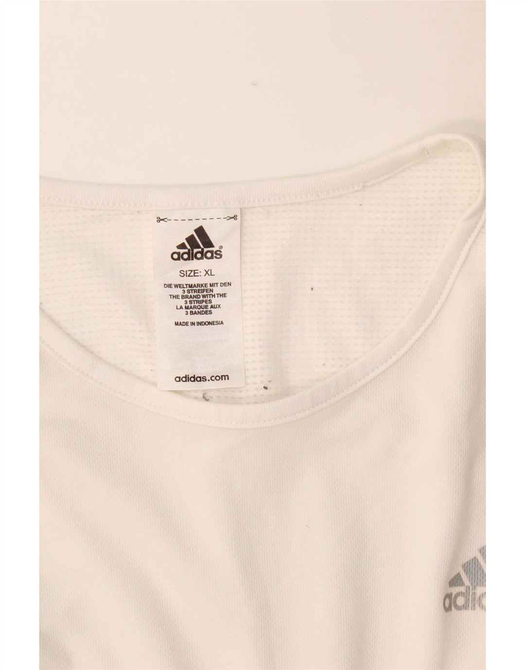 Adidas Herren Weste Top XL Weiß Polyester