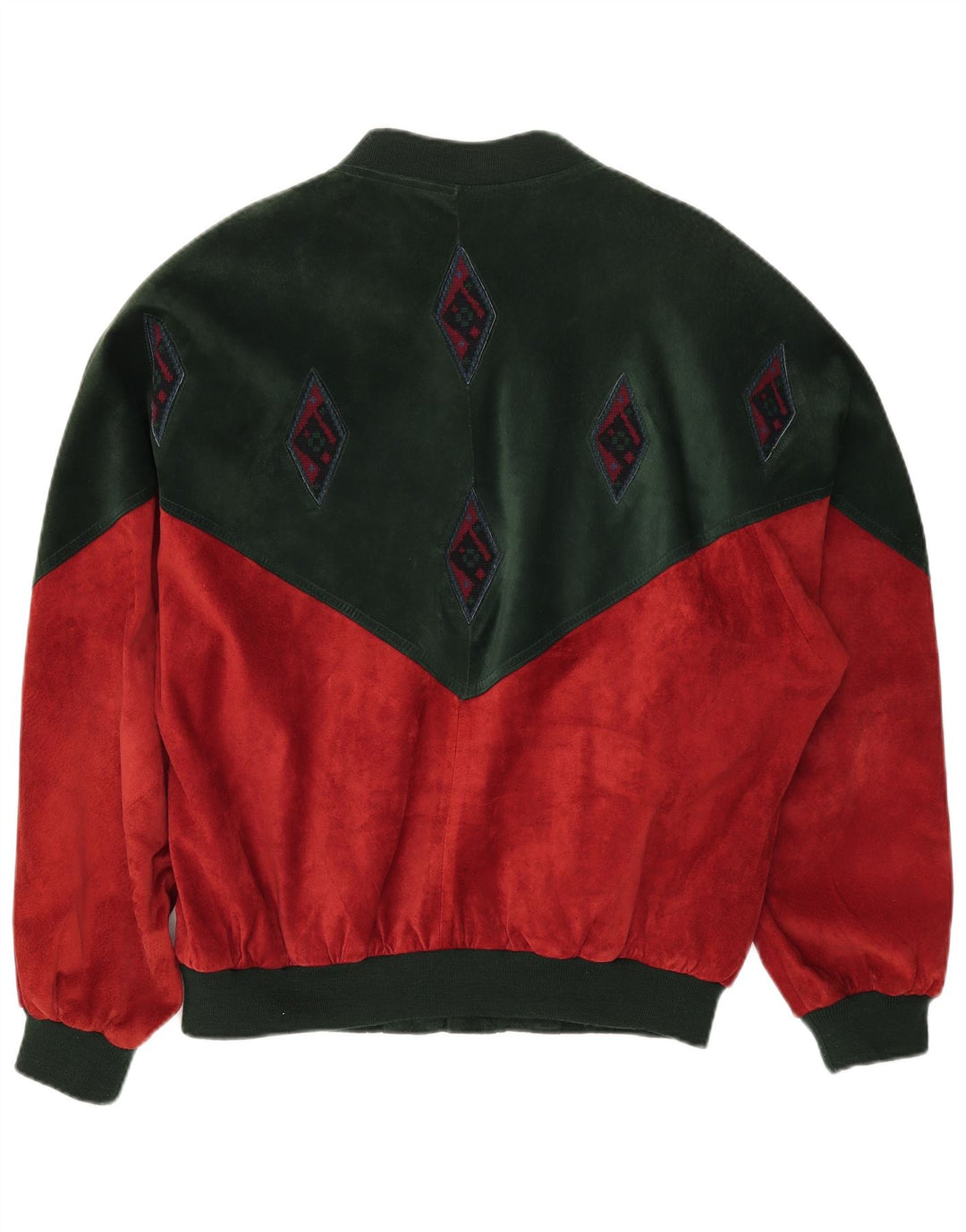 MONTES Herren Bomberjacke IT 54 2XL Rot Colourblock Polyester