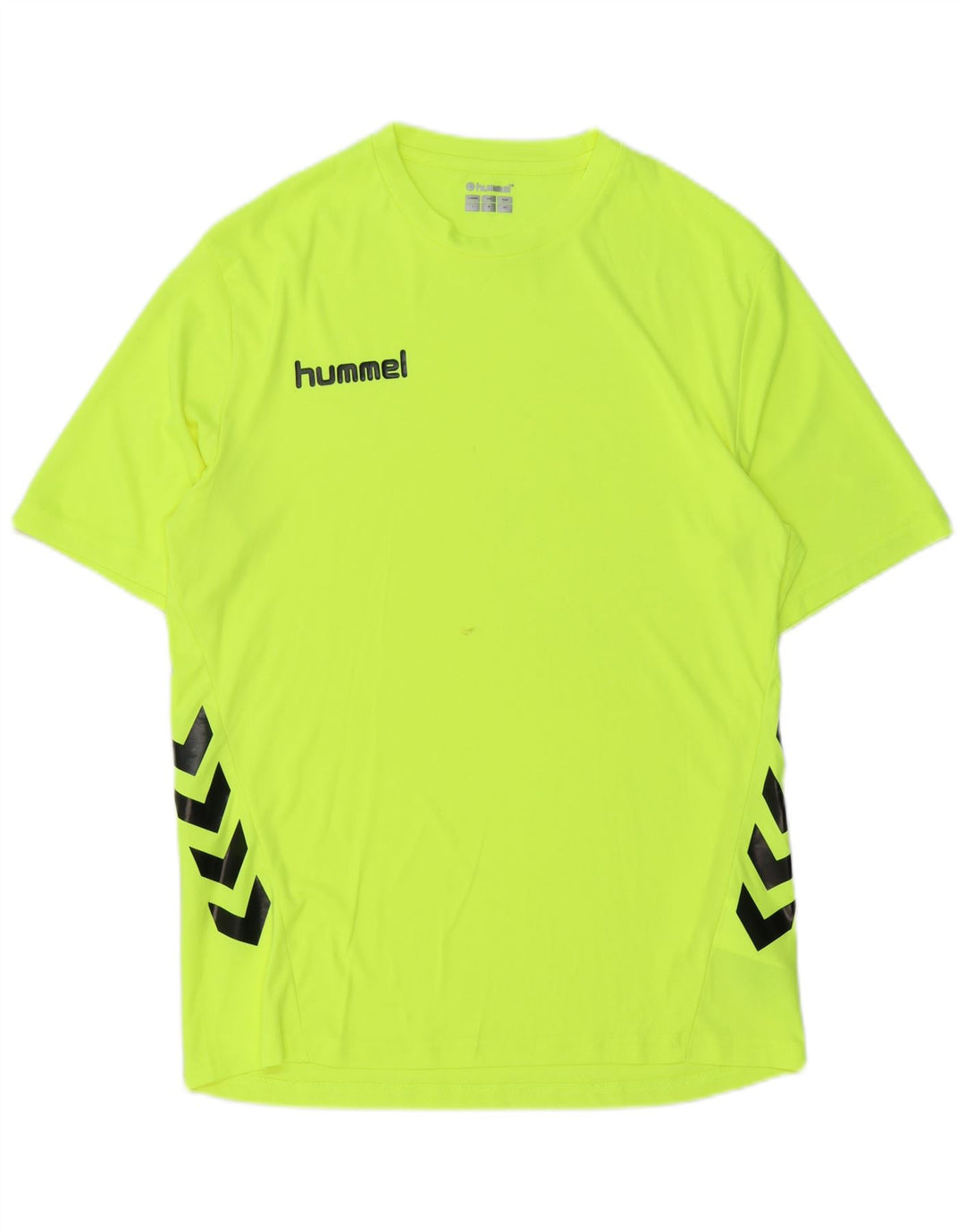 Hummel Herren Grafik-T-Shirt-Oberteil Mittelgrünes Polyester