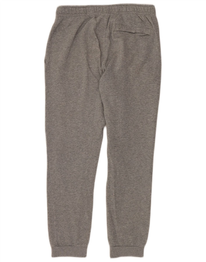 NIKE Herren-Trainingshose, Jogginghose, mittelgrau gefleckte Baumwolle