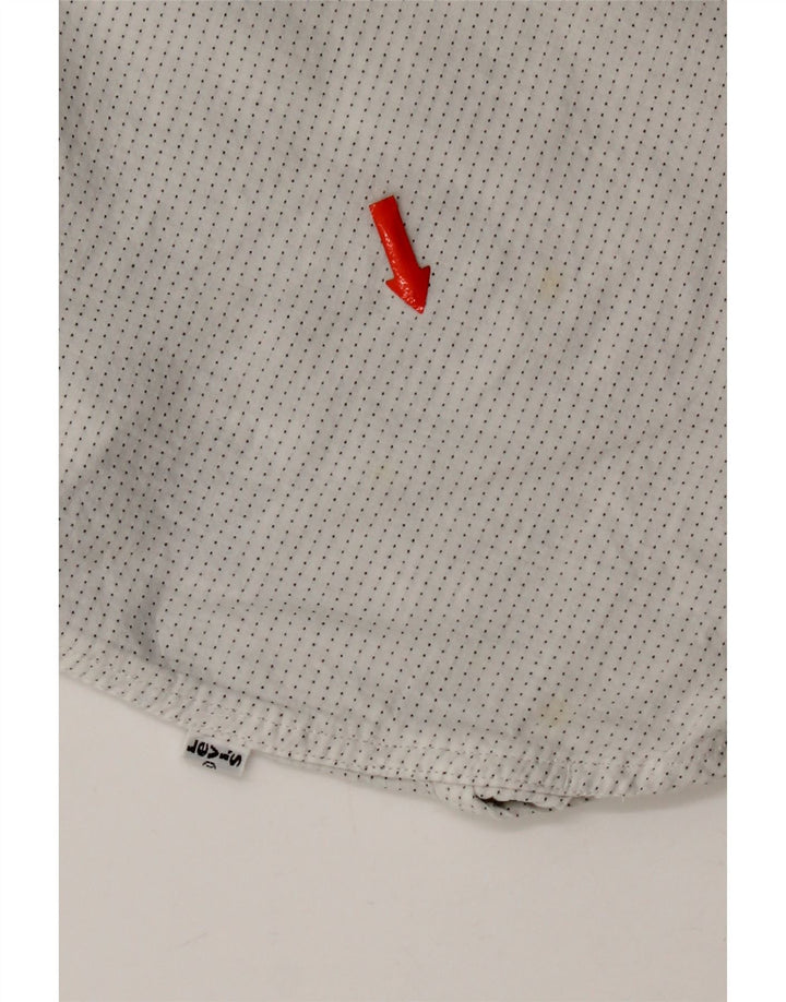 Levi's Herrenhemd aus Baumwolle, groß, weiß gefleckt