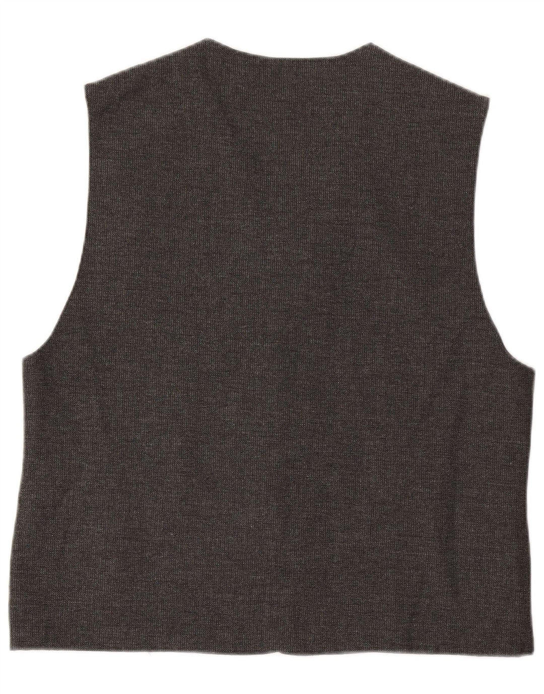 Vintage Herren Weste 2XL Graue Wolle